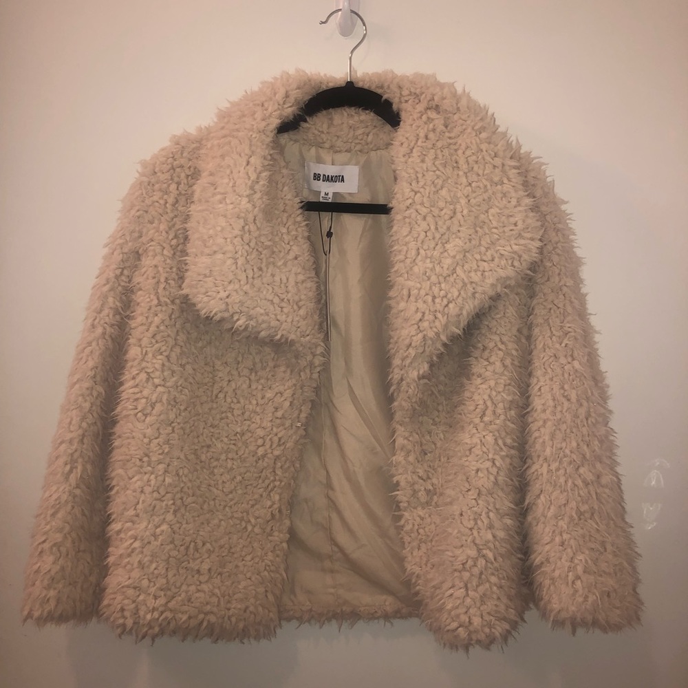 BB Dakota Hugs Don’t Lie Faux Fur Jacket